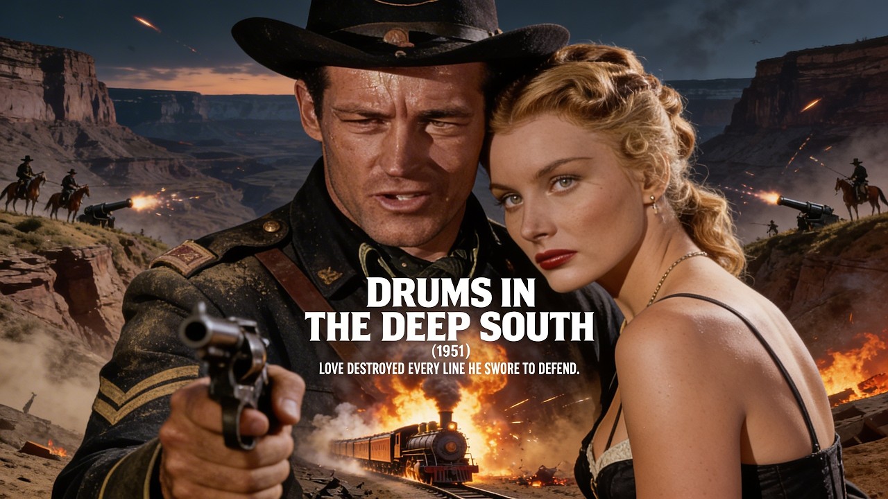 He Broke All the Rules for Her… And Faced the Consequences | Drums in the Deep South (1951)
