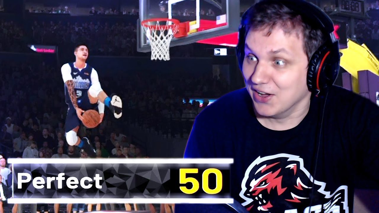 ПОЛУЧИЛ МАКСИМАЛЬНУЮ ОЦЕНКУ ЗА ДАНК?! ● NBA 2K19 SLAM DUNK CONTEST ● КАРЬЕРА ИГРОКА #42