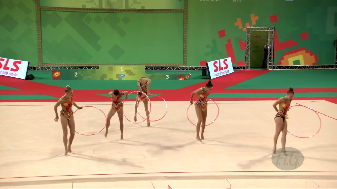 Czech Republic (CZE) - 2022 Rhythmic Worlds, Sofia (BUL) - Qualifications 5 Hoops