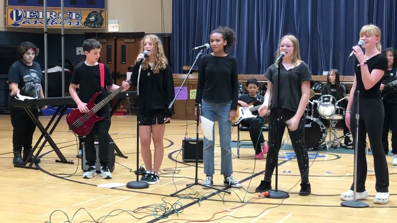 Peirce Middle School Rock Band 2023