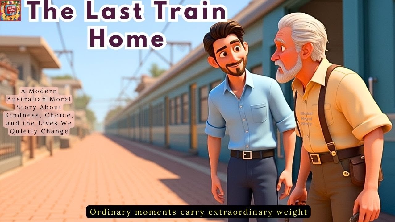 The Last Train Home - An Australian Moral Story About Kindness & Choice #kindness #changinglives