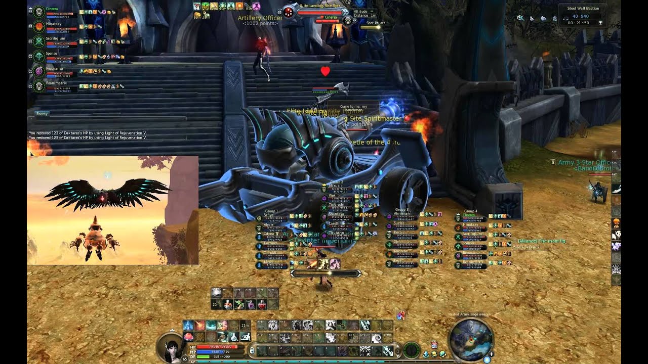 Aion - Steel Wall Bastion/Eternal Bastion - Tank route