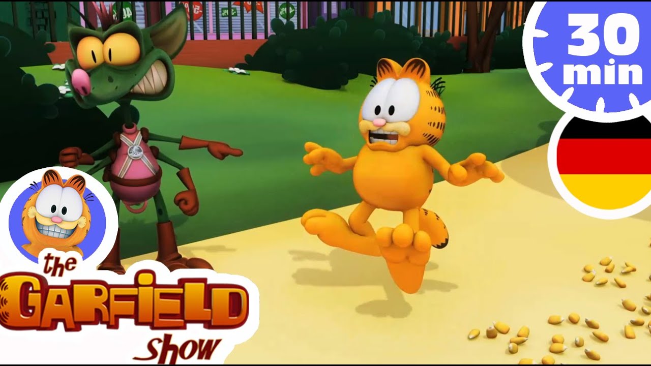 🙀Garfield vereitelt die Pläne der Außerirdischen!👽 Garfield Episoden Compilation