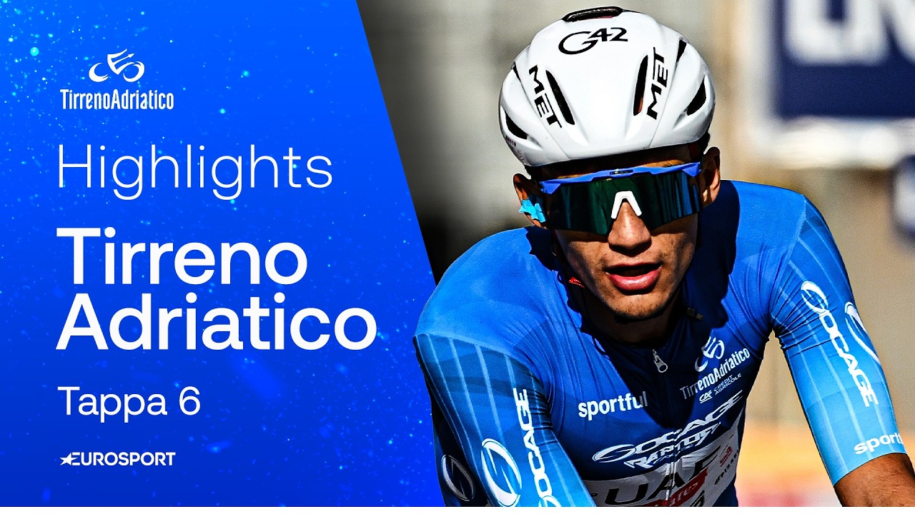 DEL TORO vince la sesta tappa e la classifica generale della Tirreno-Adriatico 2026 | HIGHLIGHTS