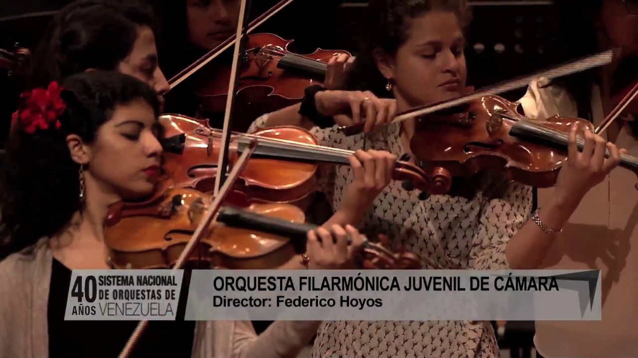Filarmónica Juvenil de Cámara de Bogotá. Director, Leonardo Federico Hoyos