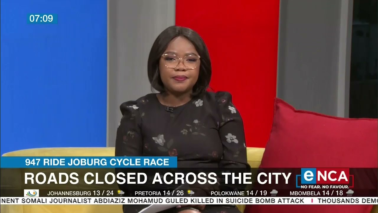 Roads closed across Johannesburg