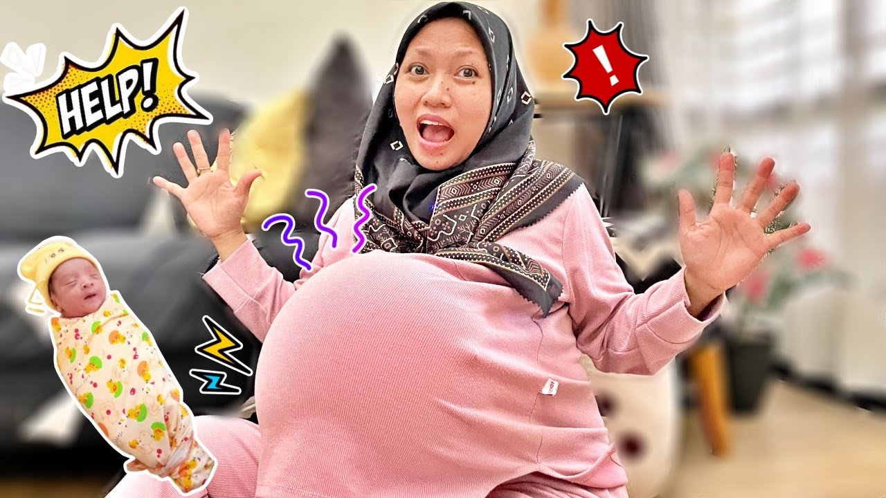 GAWAT ‼️HABIS JOGGING MAMA JATUH MENDADAK MULES MELAHIRKAN TANPA DOKTER😱 || DRAMA HAMIL LUCU