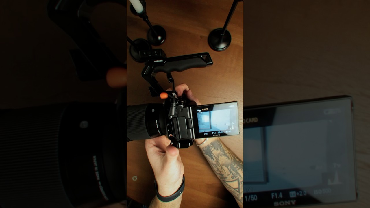 Sony ZV-E10 | Full Cinema Rig Build 🔥 #shorts