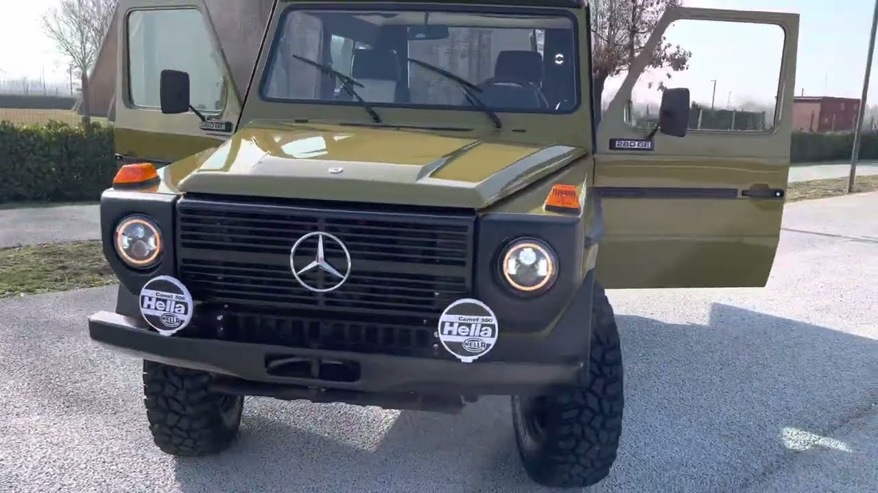 1982 Mercedes g 280 automatic  ,a/c higly restored