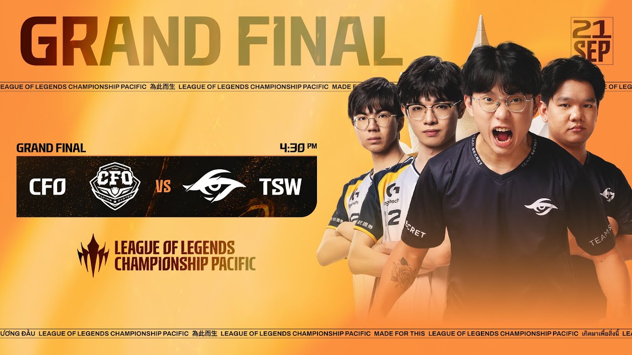 [TH] CFO vs TSW | LCP 2025 Season Finals Playoffs | Grand Final