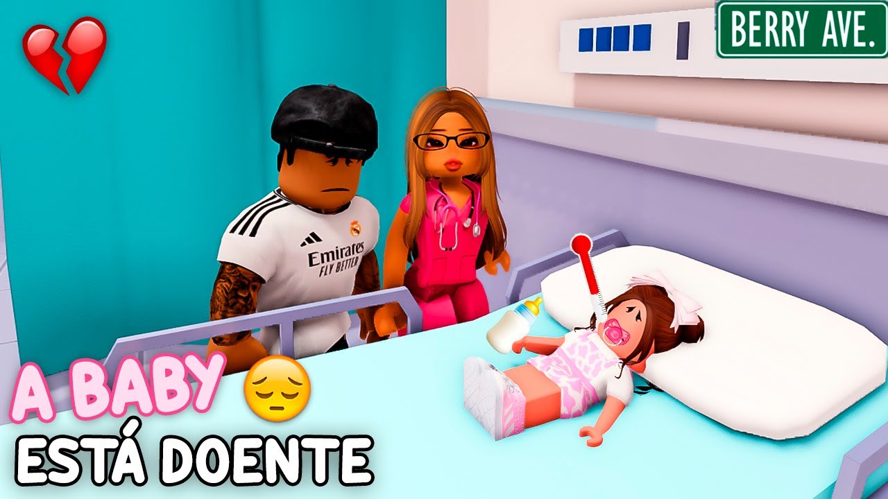 A BEBÊ ABANDONADA ESTÁ DOENTE em BERRY AVENUE! 🥺😭