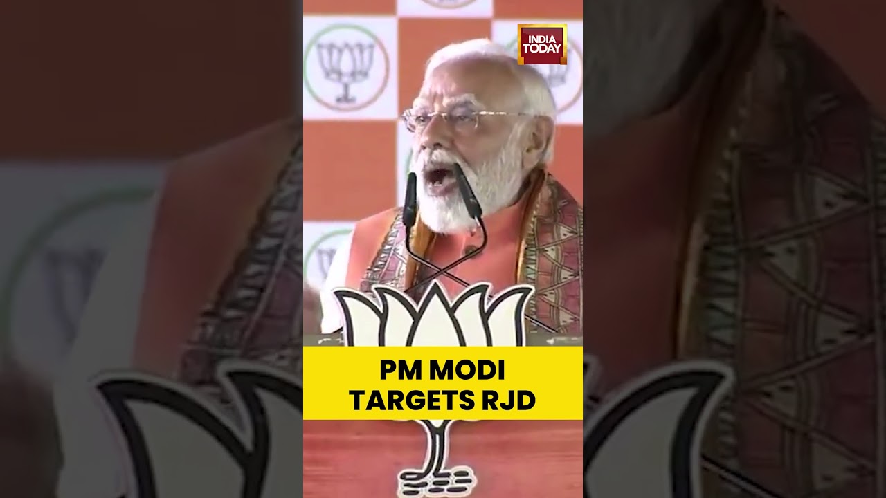 #Bhabua: #PMModi Slams #JungleRaj Forces, Says They Aim to Intimidate and Loot Public | #biharpolls