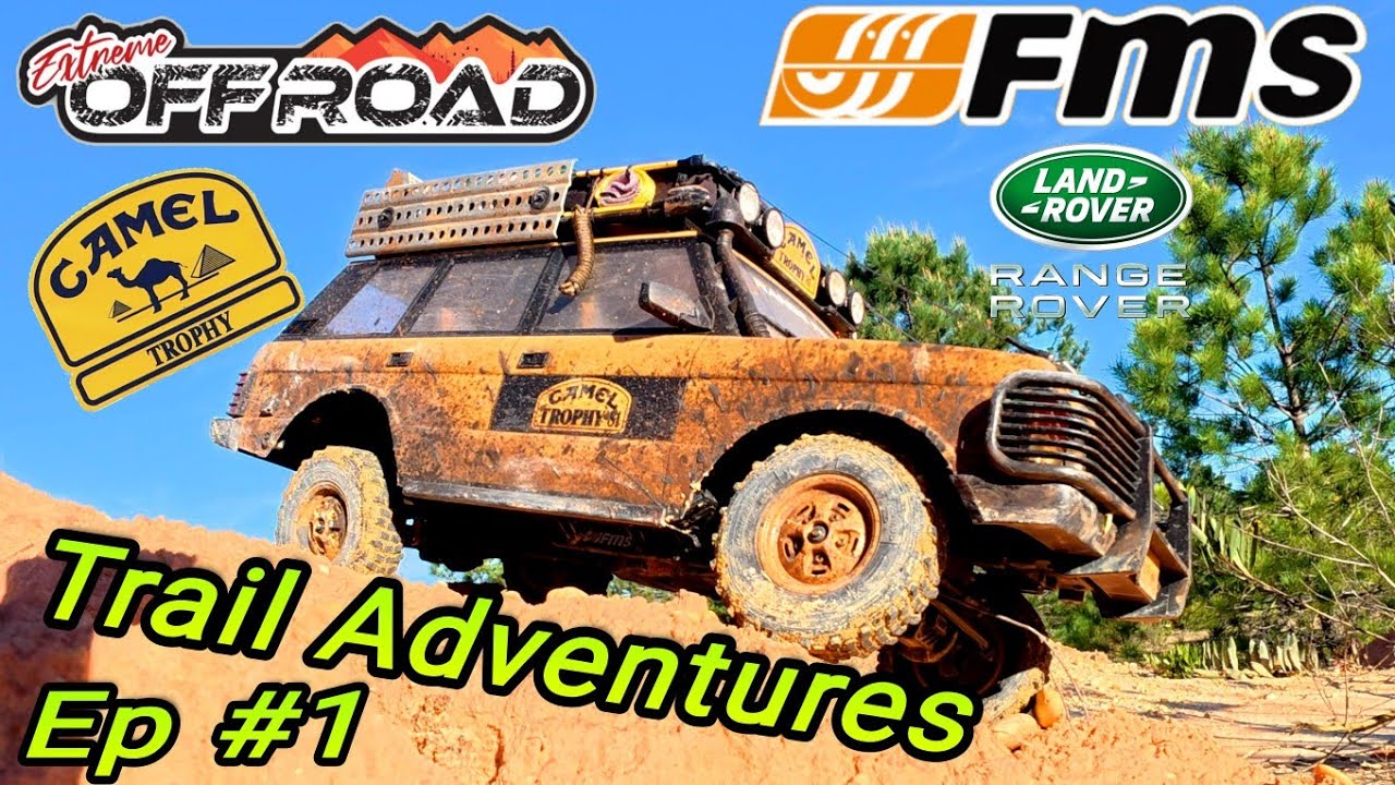 LCamel Trophy Rc Off-road Trail Adventures Fms FTX10 Rc Crawler #fms #cameltropy #rc
