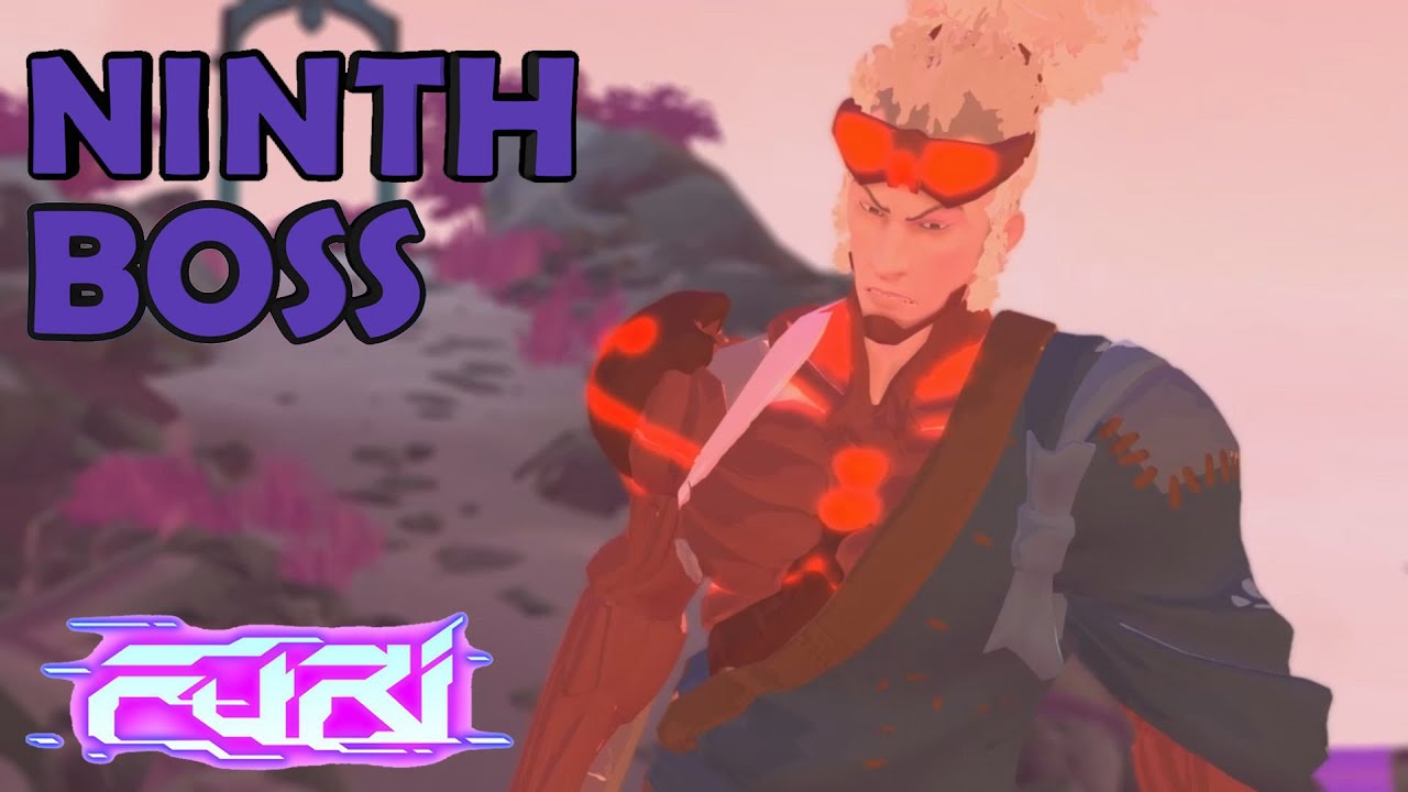 Furi ►Ninth Boss ( Samurai) A samurai with a PADDLE ?