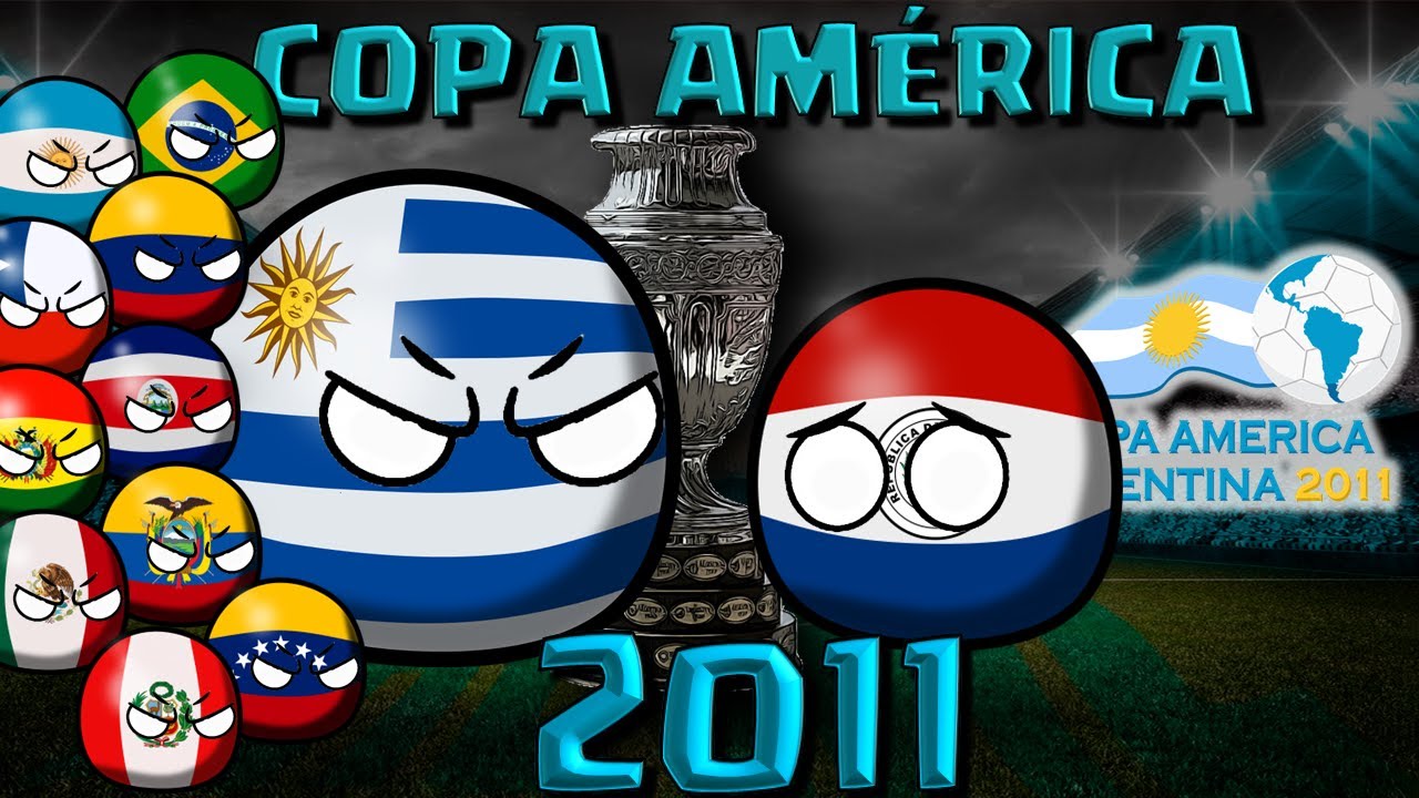 COPA AMERICA ARGENTINA 2011 | countryballs