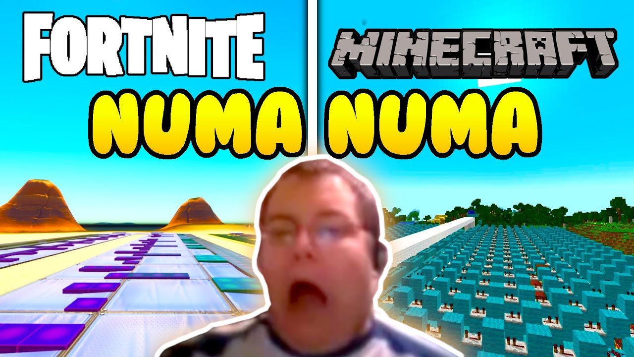 "Numa Numa" (Fortnite vs Minecraft) O-Zone - Dragostea Din Tei
