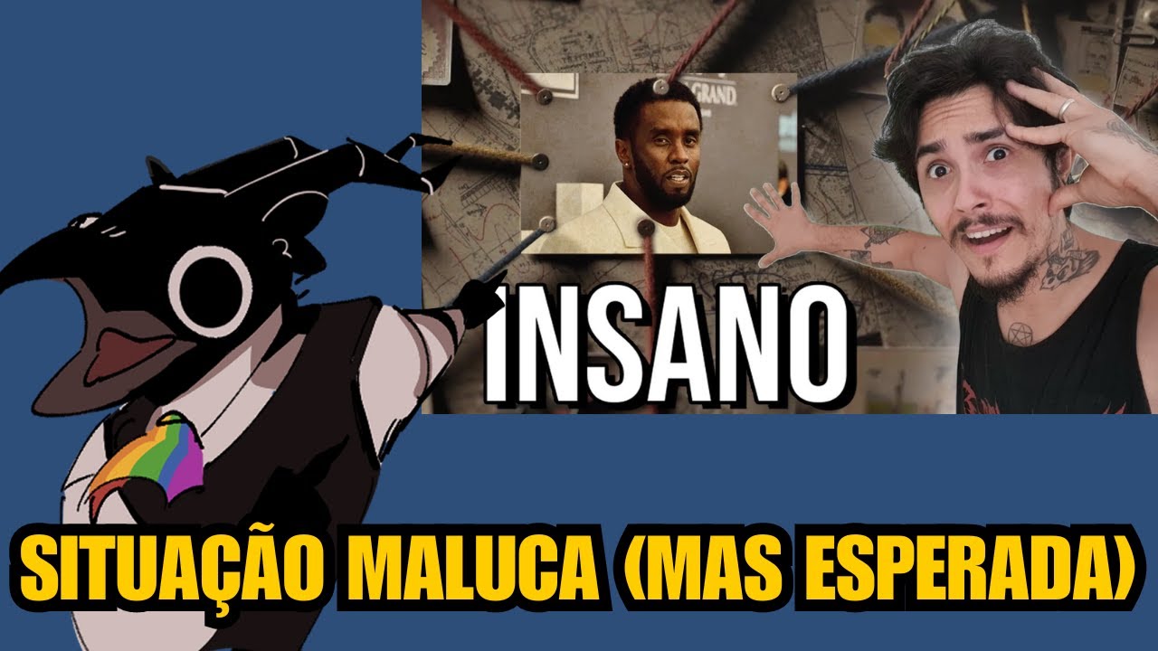 A QUESTÃO DO P DIDDY ERA ESPERADA E DEVIA TER ACONTECIDO ANTES - REACT CANAL DO PCINI
