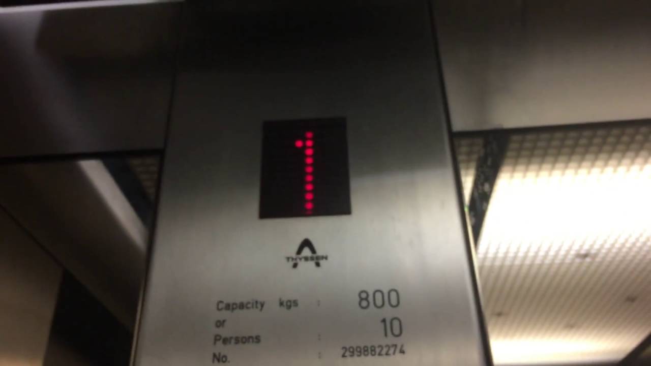 Thyssen lift at Guys Hospital