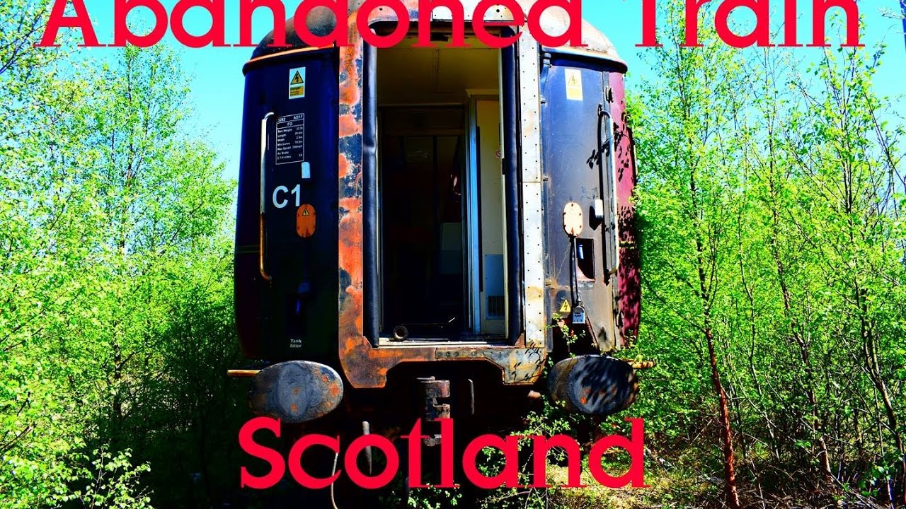 Inside Abandoned Train Scotland