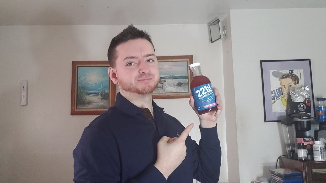 221 BC Kombucha : Berry Hibiscus Review and Taste Testing