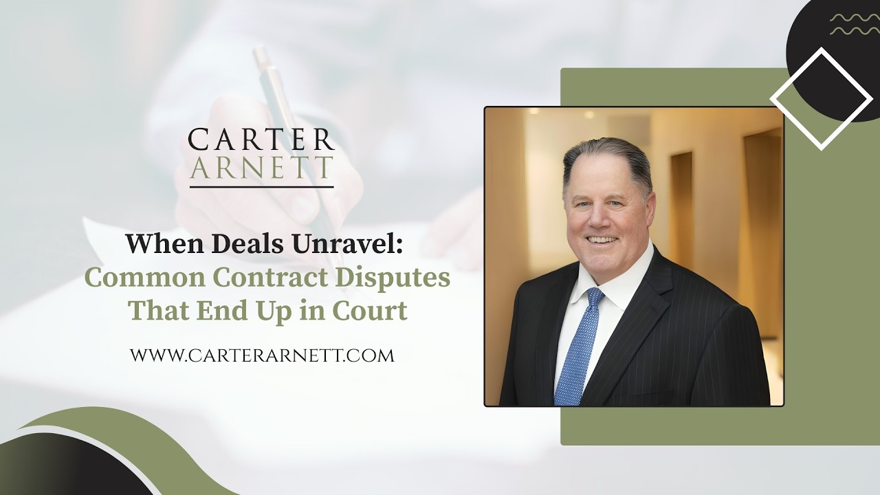 When Deals Unravel: Common Contract Disputes That End Up in Court