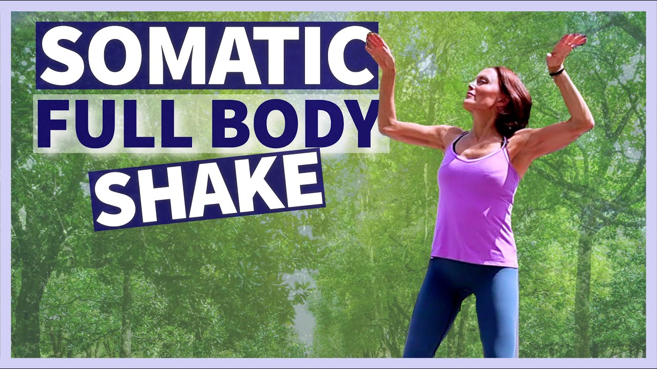 Somatic Full BODY SHAKING Get Rid of Negative Emotions, Negative Thoughts | 5  Minute Daily Routine