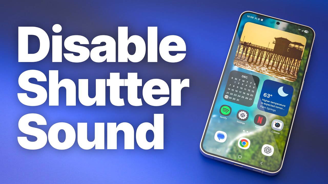 How to Turn OFF Camera Shutter Sound on Android (Samsung Galaxy)