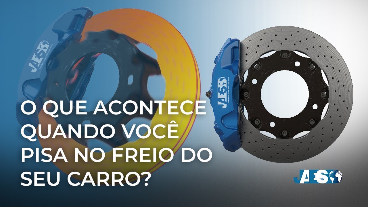 O que acontece quando você pisa no freio do seu carro? (CARRO - PARTE 4) Tipos de freio a disco