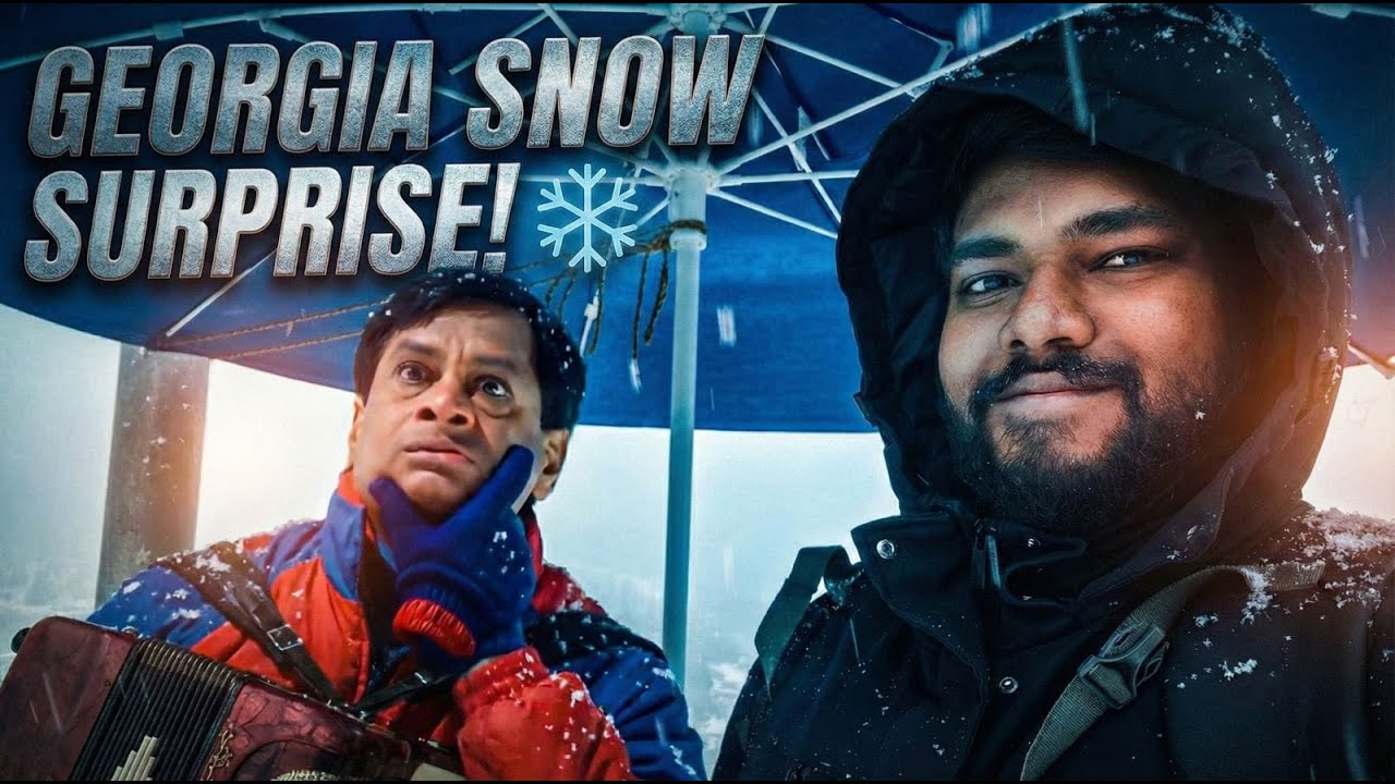 Georgia లో మంచు  Chuddam ❄️