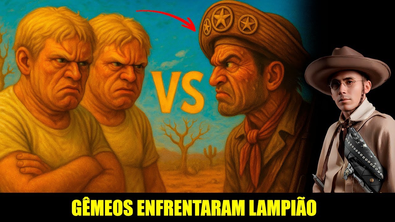 IRMÃOS GÊMEOS TENTAM M4T4R LAMPIÃO… MAS O FINAL FOI F3I0