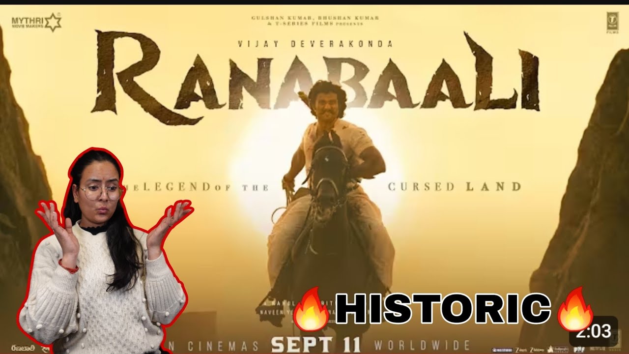 VD14 Is RANABAALI Reaction | Vijay Deverakonda | Rashmika Mandanna | Sadhana Reaction