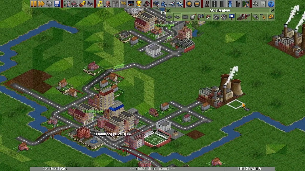 eine runde OpenTTD (VOD)