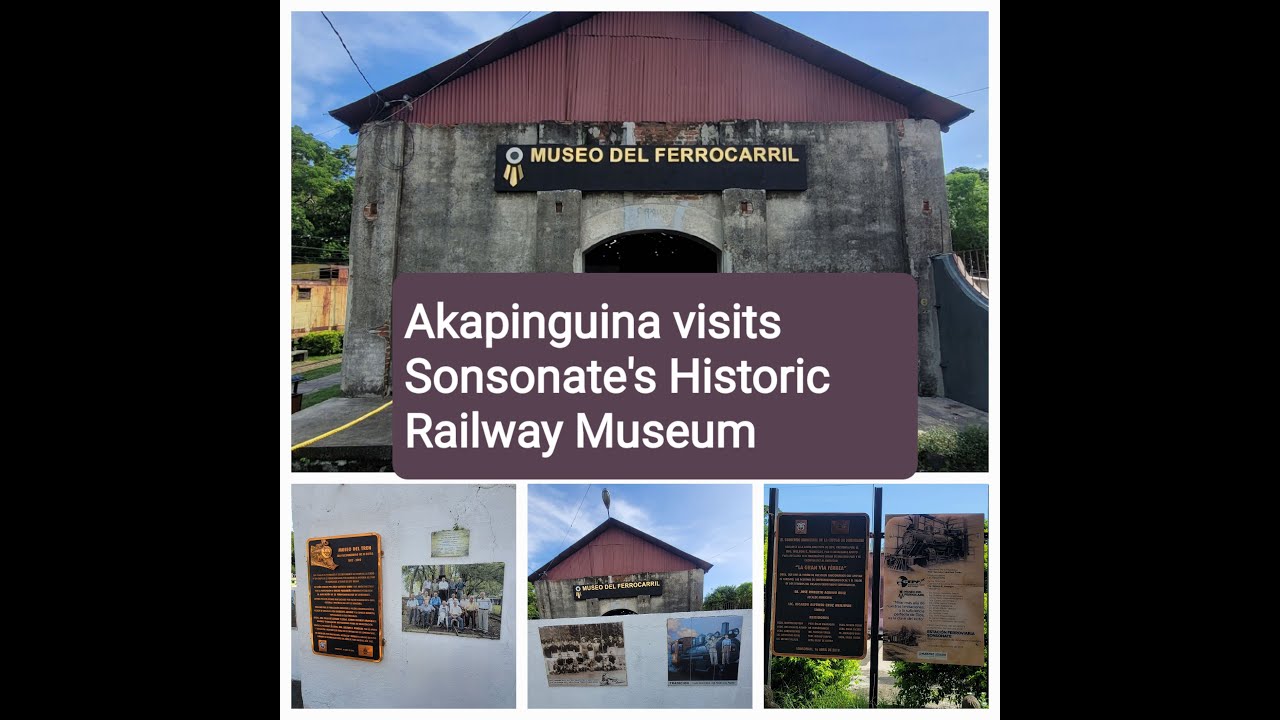 Visiting The Sonsonate Railway Museum Part1 || #elsalvador