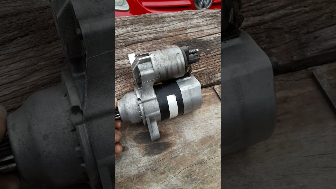 Desarmar motor de arranque (burro) volkswagen gol trend, suran,voyage,golf,bora,vento,jetta,fox