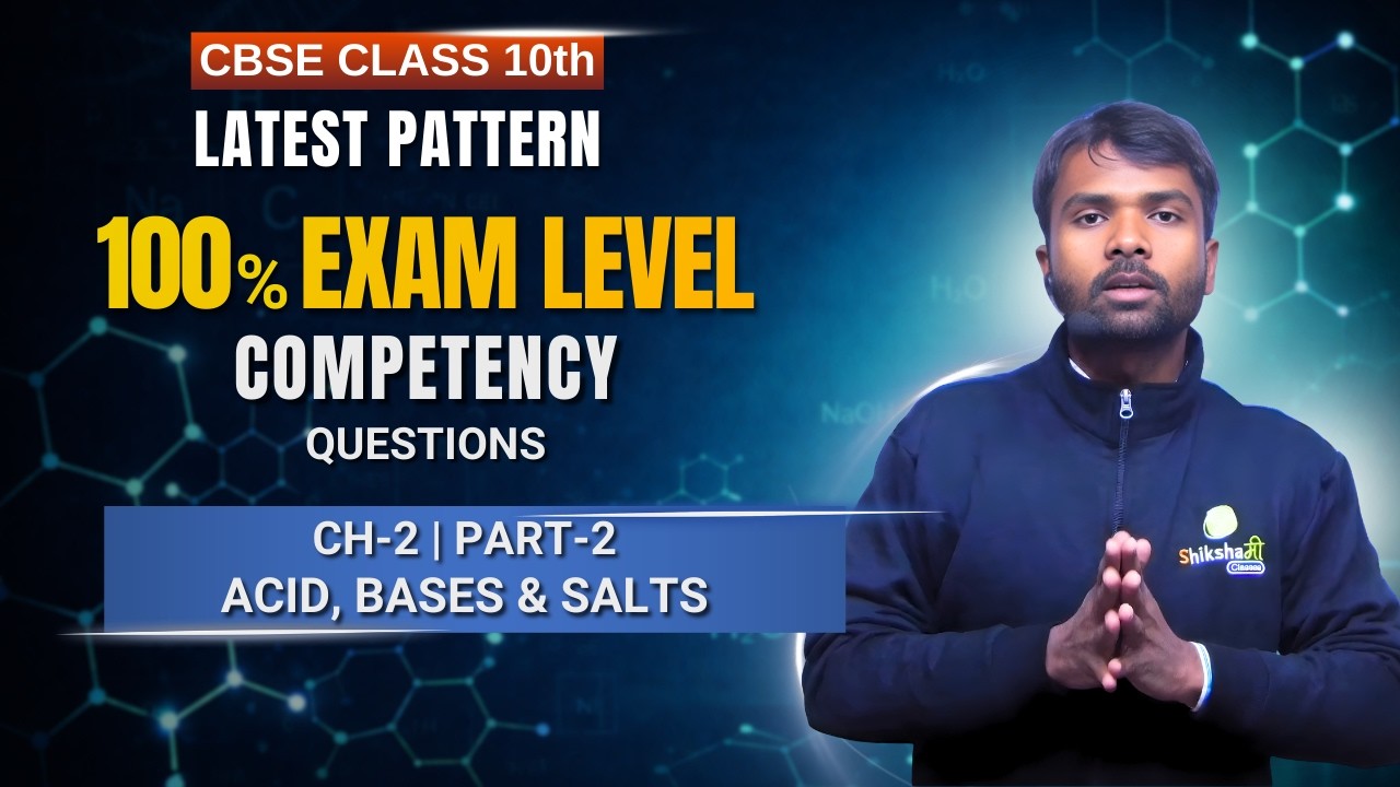 Acids Bases and Salts | Class 10 Ch-2 P-2 | CBSE Competency-Based Boards 2026 #class10 #boards2026