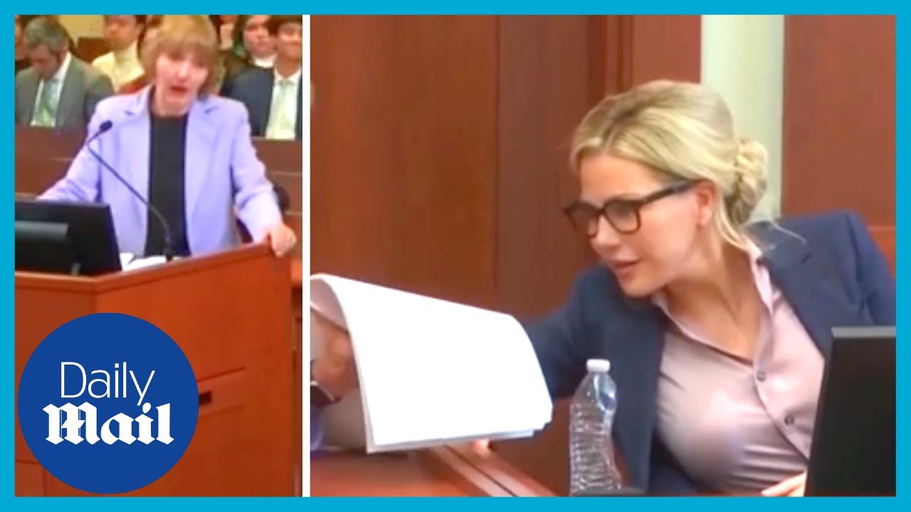 'A mule?' Dr Curry cross-examined by Amber Heard lawyer Elaine Brederhoft | Johnny Depp trial