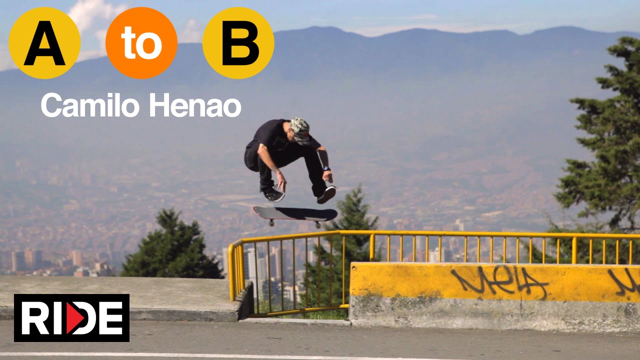 Camilo Henao Skates Medellín, Colombia - A to B