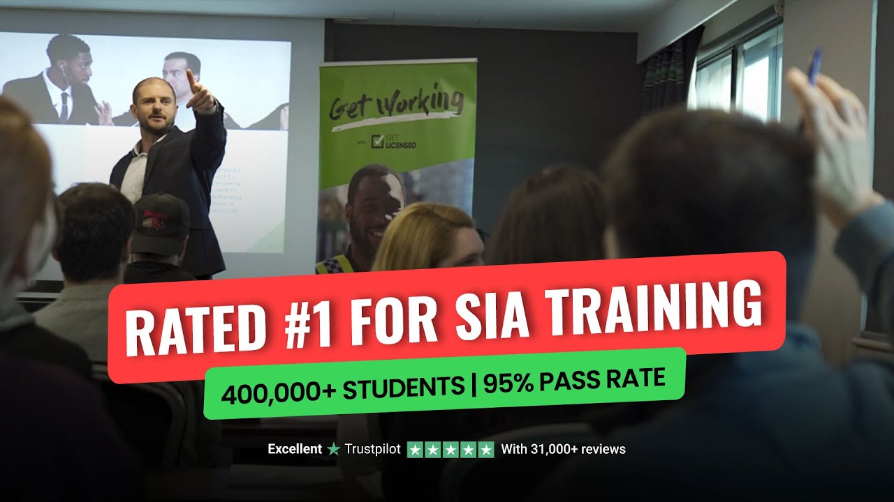 Why Get Licensed is Rated #1 for SIA Security Training (400K+ Trained)