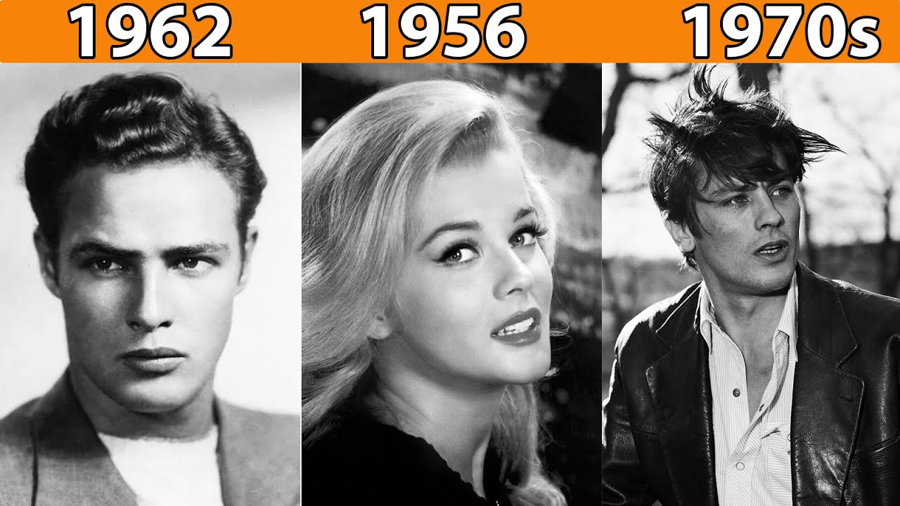 REMARKABLE ACTORS AND ACTRESSES In Their Youth - from 50s and 60s - Then and Now!