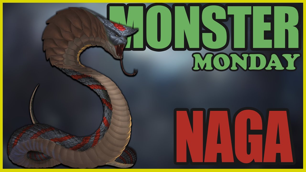 Serpents of Memory & Immortality (Naga) – Monster Monday – Dungeons & Dragons (D&D)