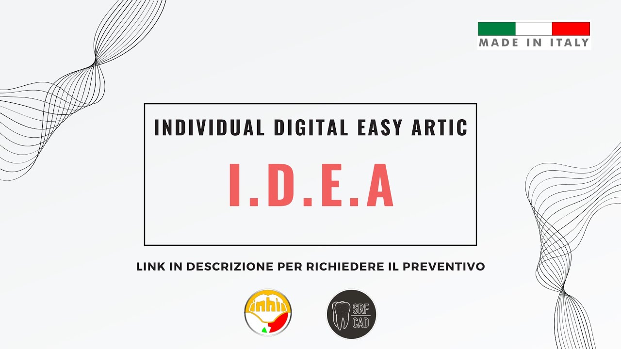 I.D.E.A E REVO DIGITAL PRESENTAZIONE ITA  EXOCAD MESHMIXER 3SHAPE  ARTEX  BAUMAN SAM  REFERENCE