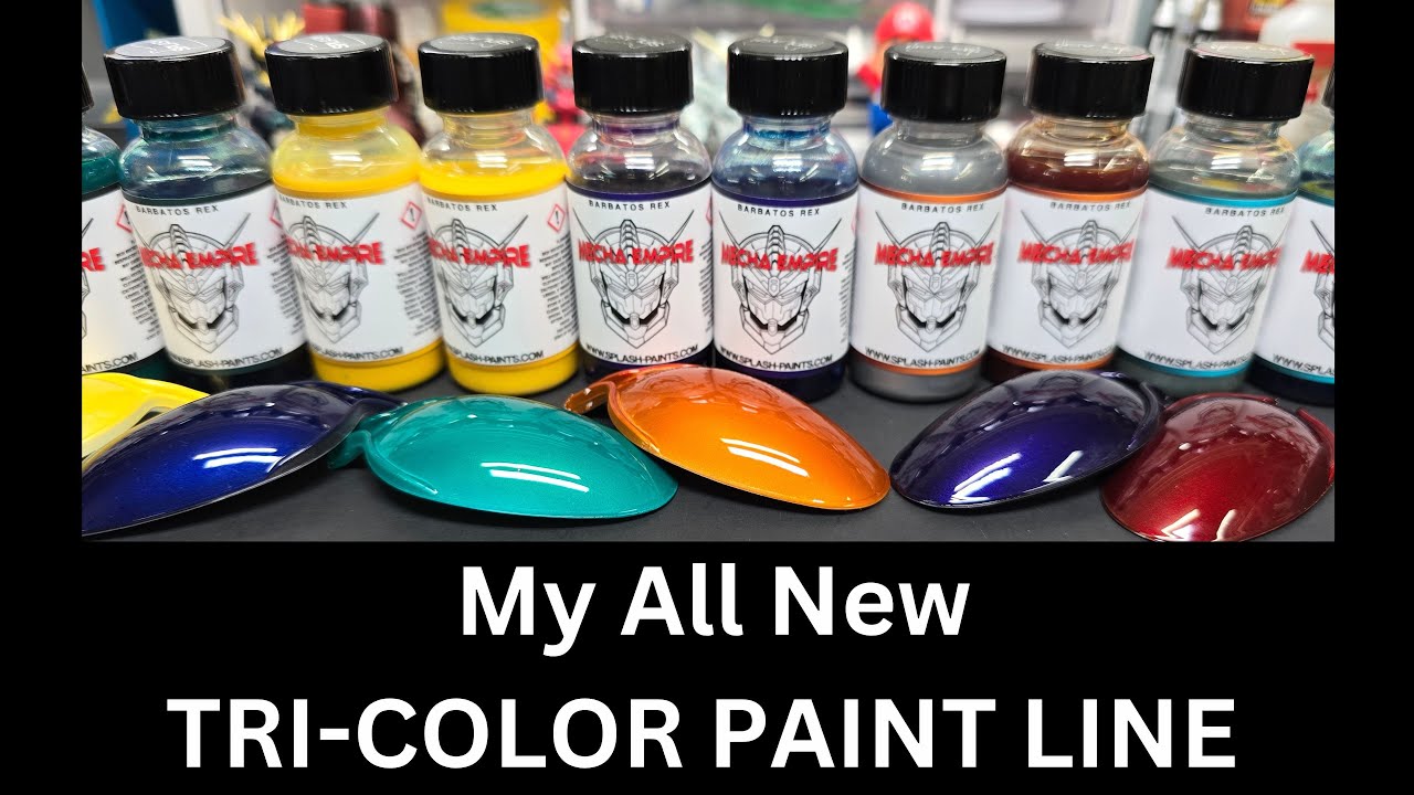New Tri Color Paint Line  - Beautiful Color System