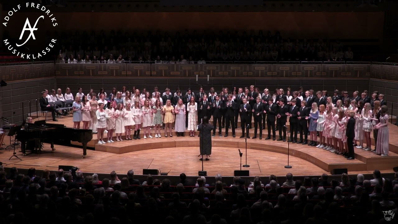 Finalkonsert 2022 med 9EF från Adolf Fredriks musikklasser