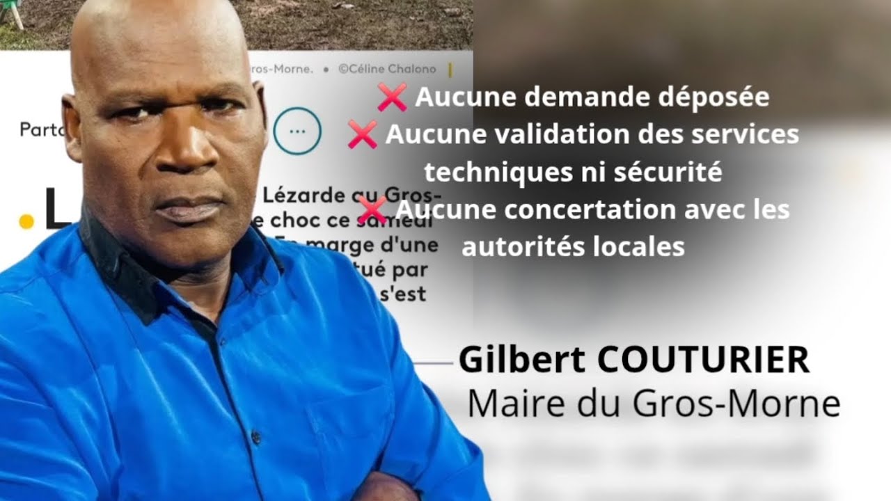 Homicide au Gros-Morne, Gilbert COUTURIER s'exprime #martinique