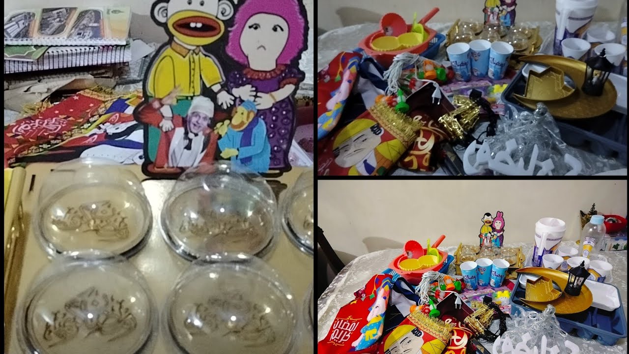 تعالوا شوفوا مشتريات شهر رمضان الكريم كل سنه وانتم طيبين#رمضان 