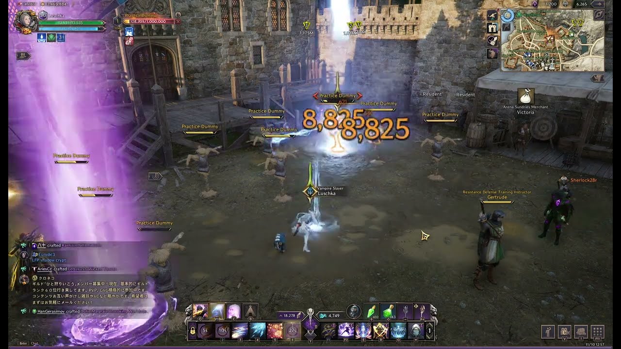 [Throne and Liberty] Queen Bellandir & Toublek Staffs Damage Comparison