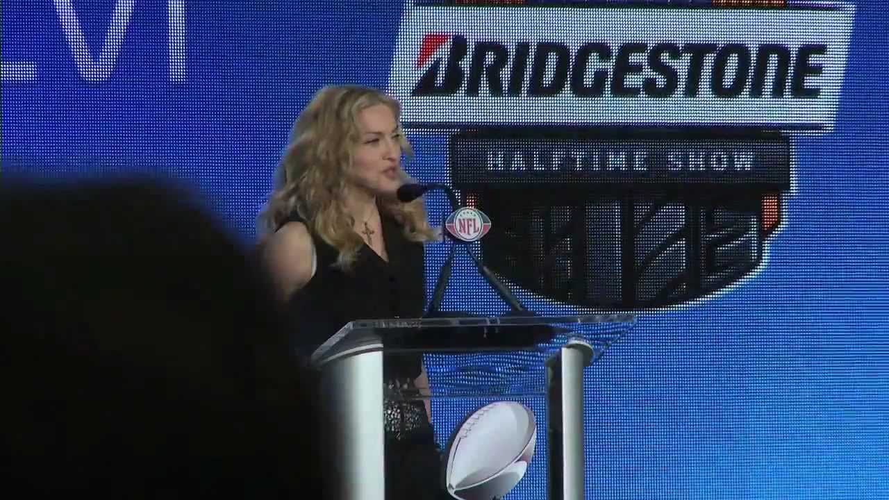 Madonna Talks Super Bowl Wardrobe Malfunctions and Tries the Victor Cruz Salsa