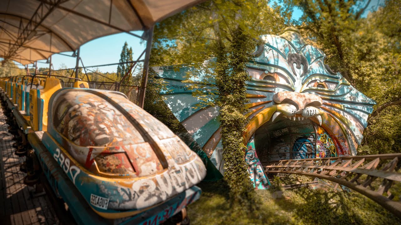 ON AURAIT JAMAIS DU EXPLORER CE PARC D'ATTRACTION ABANDONNE ... ( Urbex )