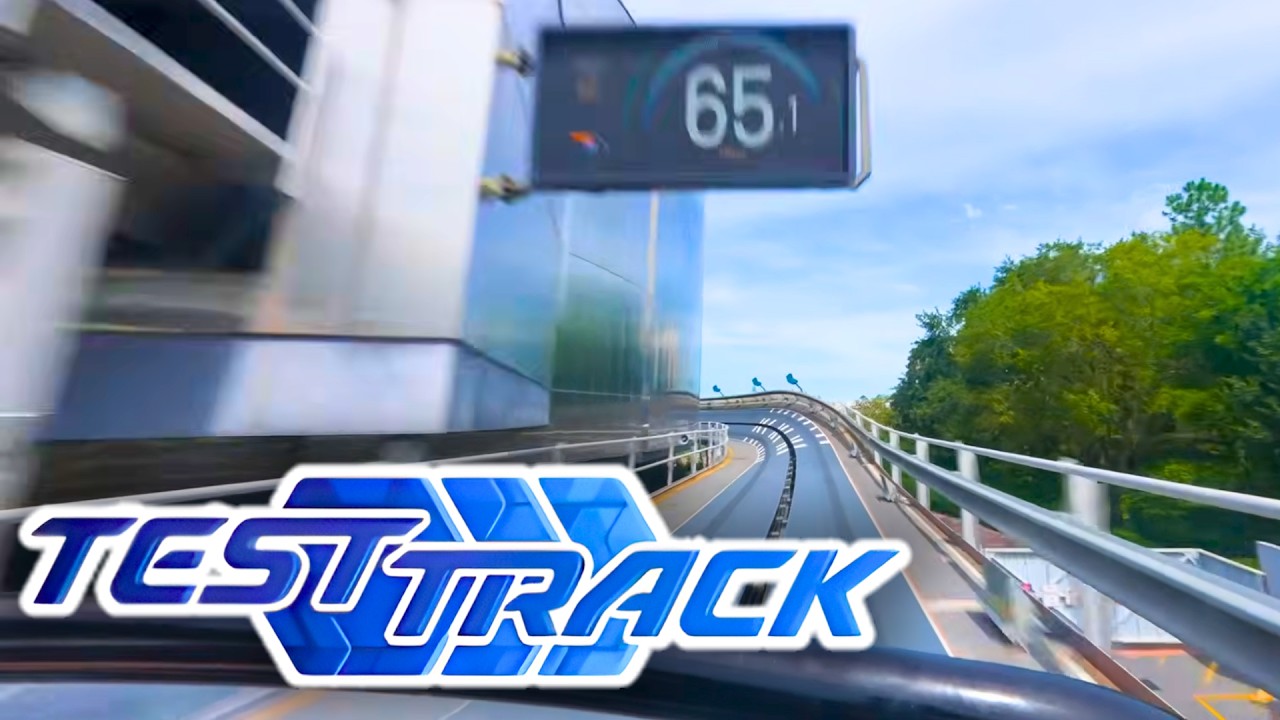 Test Track - ALL Versions (1.0 to 3.0) - 27 Year Anniversary | Epcot, WDW | 4K 60FPS