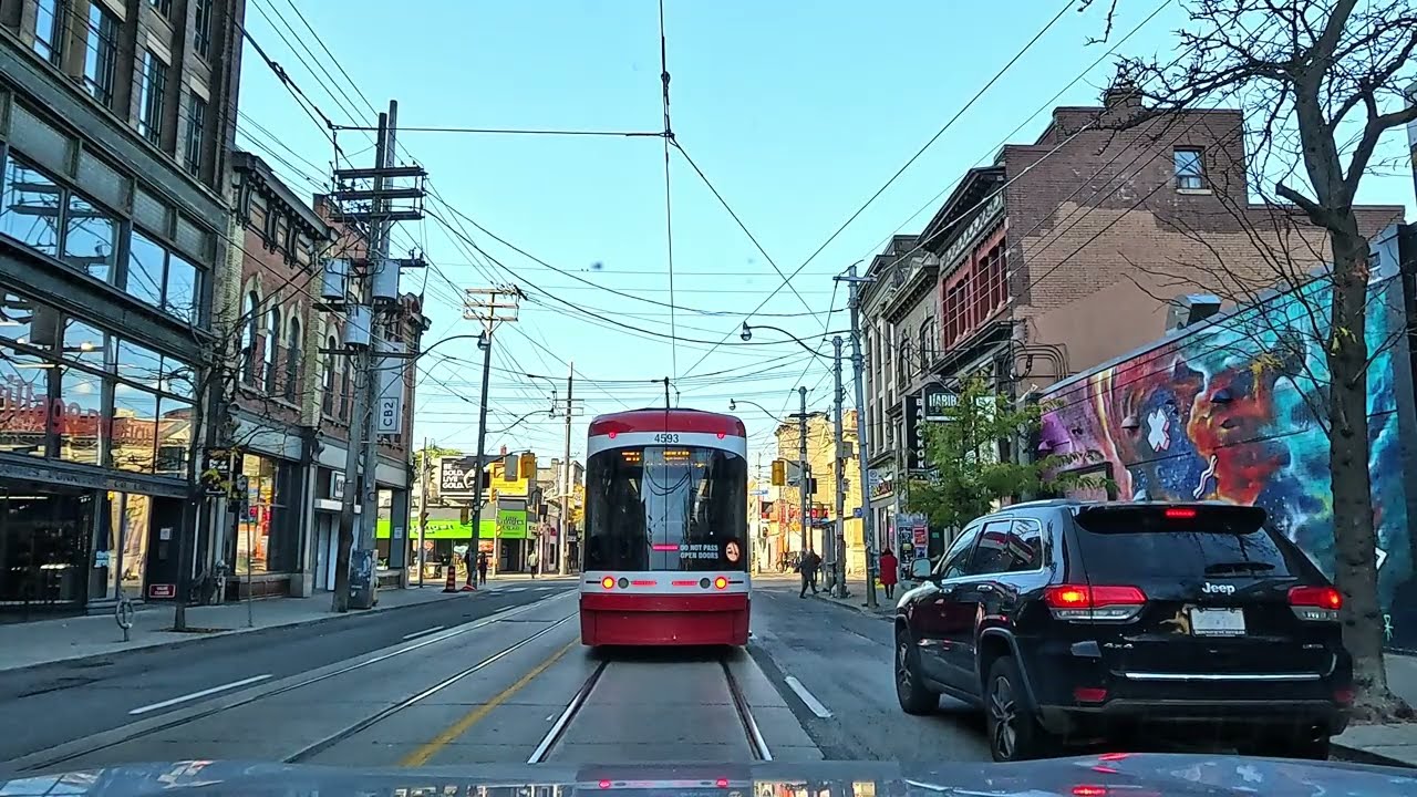 QUEEN & KING STREET WEST- Downtown Toronto #leladrive #torontodrive